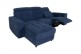 Sofa L-Form Linkin links - mit Relax - Blau