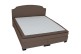Boxspringbett 140x200 Oscar - Braun