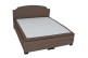 Boxspringbett 140x200 Oscar - Braun