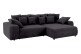 Sofa L-Form Monako rechts - Graubraun