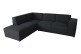 Sofa L-Form Monako links - Anthrazit