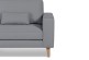 2er-Sofa Kensington - Silber