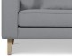 2er-Sofa Knightsbridge - Silber