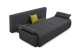 2er-Sofa Fantastic - mit Schlaffunktion - Anthrazit