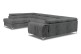 Wohnlandschaft Louis links - mit Schlaffunktion - Charcoal