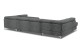 Wohnlandschaft Louis links - mit Schlaffunktion - Charcoal
