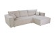 Eckcouch Kair beidseitig - mit Schlaffunktion - Beige