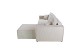 Eckcouch Kair beidseitig - mit Schlaffunktion - Beige