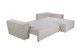 Eckcouch Kair beidseitig - mit Schlaffunktion - Beige