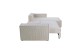 Eckcouch Kair beidseitig - mit Schlaffunktion - Beige