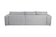 Ecksofa Kair beidseitig - mit Schlaffunktion - Beige