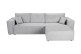 Ecksofa Kair beidseitig - mit Schlaffunktion - Beige