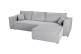 Ecksofa Kair beidseitig - mit Schlaffunktion - Beige