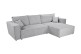 Ecksofa Kair beidseitig - mit Schlaffunktion - Beige