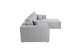 Ecksofa Kair beidseitig - mit Schlaffunktion - Beige