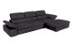 Ecksofa Dakota rechts - mit Schlaffunktion - Graubraun