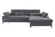 Ecksofa Costello rechts - Grau