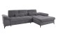 Ecksofa Costello rechts - Grau
