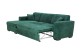 Sofa L-Form Caribi links - mit Schlaffunktion - Grün