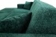 Sofa L-Form Caribi links - mit Schlaffunktion - Grün