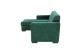Sofa L-Form Caribi links - mit Schlaffunktion - Grün