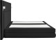 Boxspringbett 180x200 Copenhagen - Schwarz