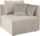 Wohnlandschaft Elbdock links - Creme