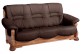 Max Winzer 3er-Sofa Texas - Braun