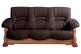 Max Winzer 3er-Sofa Texas - Braun