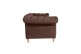 Max Winzer 3er-Sofa Isabelle - Braun