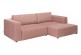 Tom Tailor Ecksofa Heaven S rechts - mit Schlaffunktion - Rose