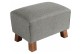 Max Winzer Hocker Footstool - Grau