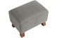 Max Winzer Hocker Footstool - Grau