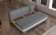 2er-Sofa Calia - mit Schlaffunktion - Schwarz