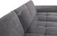 Ecksofa Costello rechts - Grau