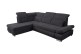 Sofa L-Form Canaria links - mit Schlaffunktion - Anthrazit