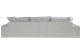 Bigsofa Haiti 260 - Silber
