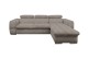 Ecksofa Primo Mini rechts - mit Schlaffunktion - Beige