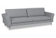 3er-Sofa Battersea - Silber