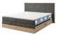 Boxspringbett 180x200 Bellevue - Anthrazit