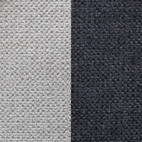 Ecksofa Canaria rechts - mit Schlaffunktion - Hellgrau